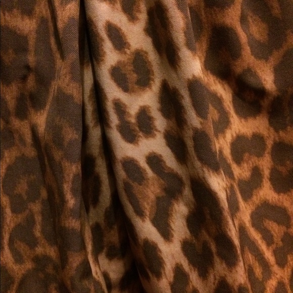Free People Cheetah Print Trench Coat - Picture 3 of 10